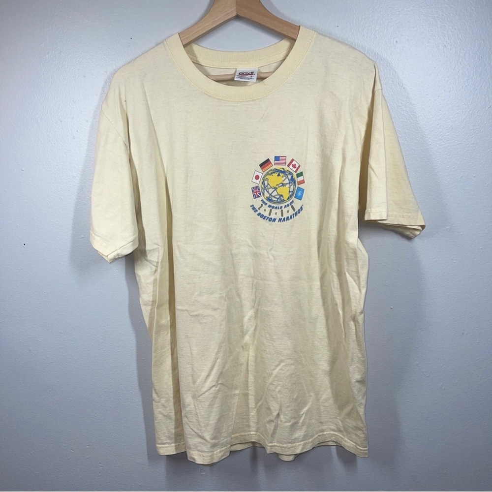 Vintage Boston marathon shirt mens large